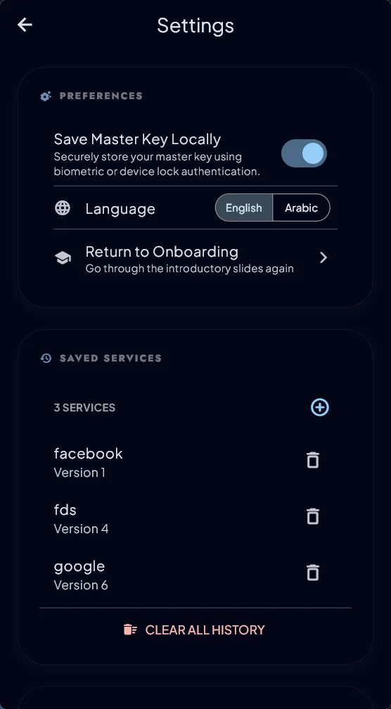 Kryptix mobile screen 5